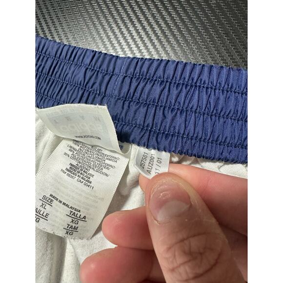 Vintage Y2K Adidas Blue BreakAway Lined Track Pants Size XL - Picture 6 of 12
